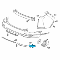 OEM Honda REFLECTOR, R- RR Diagram - 34500-TLA-A11