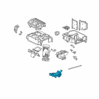 OEM Honda Civic Valve Assembly, Water Diagram - 79710-SR3-A01