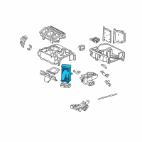 OEM Honda Civic Core, Heater Diagram - 79110-S04-G01