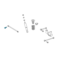 OEM 2011 Toyota FJ Cruiser Lateral Arm Bolt Diagram - 90119-14119