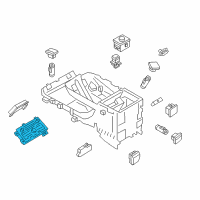 OEM 2020 Lincoln Navigator BEZEL Diagram - LL7Z-18842-AB