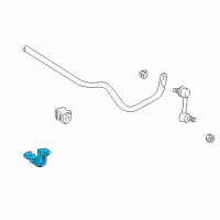 OEM 2004 Toyota Matrix Stabilizer Bar Clamp Diagram - 48832-32120