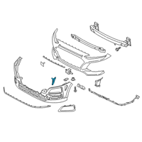 OEM 2019 Hyundai Kona Lamp Assembly-Rear Reflex Reflector, LH Diagram - 92407-J9200