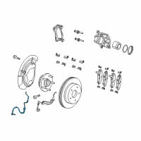 OEM 2011 Dodge Nitro TUBE/HOSE-Brake Diagram - 52109851AF