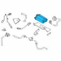 OEM 2021 Infiniti QX80 CANISTER Assembly E Diagram - 14950-9FT0A