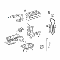 OEM 2016 Toyota Prius V Exhaust Manifold Stud Diagram - 90126-A0006