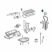 OEM 2006 Scion xB Sprocket Diagram - 13523-21020