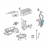 OEM 2016 Toyota Prius C Damper Diagram - 13561-21040