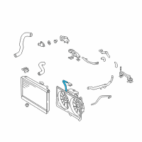 OEM 2002 Lexus LS430 Hose, Breather Diagram - 16378-50030