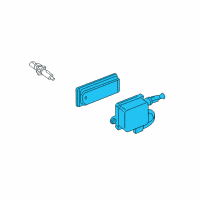 OEM Saturn Module Asm, Cruise Control Diagram - 15140317