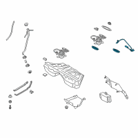 OEM 2014 BMW M6 Gran Coupe Sending Unit Diagram - 16-11-7-845-657