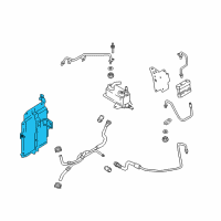 OEM 2018 Lincoln MKZ Oil Cooler Diagram - GR2Z-7A095-H