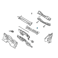 OEM 2004 Infiniti QX56 Plug-Rubber Diagram - 80874-3Z600