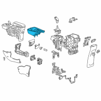 OEM 2020 Chevrolet Bolt EV Cup Holder Diagram - 42492287