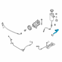 OEM 2015 BMW X6 Suction Hose Diagram - 32-41-6-850-684