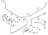 OEM 2021 Ford Bronco ARM ASY - WIPER Diagram - M2DZ-17526-A