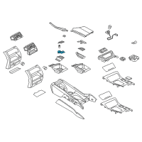 OEM 2016 BMW M5 Lock, Armrest Diagram - 51-16-9-213-661