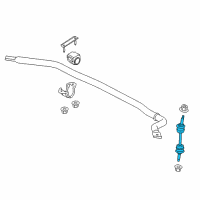 OEM 2017 Ford F-150 Stabilizer Link Diagram - HL3Z-5K483-B