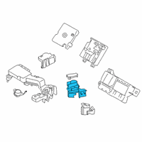 OEM BMW X5 Pos.Battery Term.Power Dist.Box Emars Diagram - 61-14-9-339-834