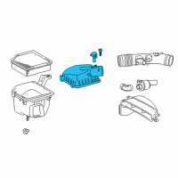 OEM 2016 Lexus RC300 Cap Sub-Assy, Air Cleaner Diagram - 17705-31280