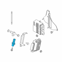 OEM 2018 Nissan Titan XD Crankshaft Position Sensor Diagram - 23731-EZ40B