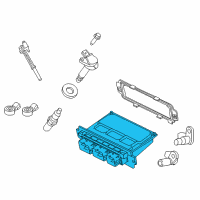 OEM Ford F-150 ECM Diagram - CL3Z-12A650-CAANP