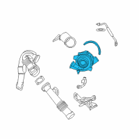 OEM 2005 Ford F-350 Super Duty Turbocharger Diagram - 5C3Z-6K682-CCRM