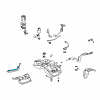 OEM 2003 Toyota Highlander Band Seat Diagram - 77681-32060