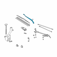 OEM Honda CR-V Arm, Windshield Wiper (Driver Side) Diagram - 76600-S10-A01