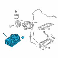 OEM 2012 Chrysler 300 ENGINE INTAKE Diagram - 68189105AC