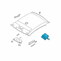 OEM 2009 Nissan Altima Lamp Assembly-Map Diagram - 26430-JA03A