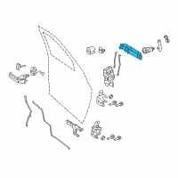 OEM 2018 Ram 2500 Exterior Door Diagram - 1UJ881S2AJ