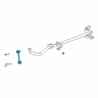 OEM 2002 Jeep Liberty Link-SWAY ELIMINATOR Diagram - 52088662AB