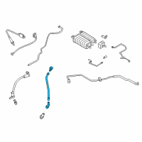 OEM 2016 Lincoln MKZ Crankcase Tube Diagram - DP5Z-6758-A