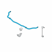 OEM Infiniti FX35 Stabilizer-Front Diagram - 54611-CG000