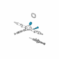 OEM Lincoln Ring & Pinion Diagram - 8C3Z-4209-G