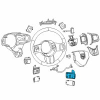 OEM 2020 Dodge Challenger Switch-Paddle Up Diagram - 5RQ08DX9AD