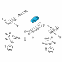 OEM 2020 Ford Mustang Mount Diagram - BR3Z-7E373-A