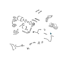 OEM 2004 Honda Civic Cap, Receptacle Dust Diagram - 17661-S1G-003