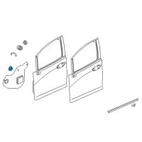 OEM 2013 Honda CR-Z Plug, Blind (11MM) Diagram - 95551-11000