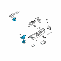 OEM 2001 Infiniti QX4 FINISHER-T/C Diagram - 96941-4W36A