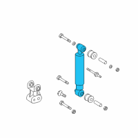 OEM 2005 Dodge Sprinter 2500 *Shock-Suspension Diagram - 5127644AA