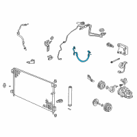 OEM 2008 Acura TL Hose, Discharge Diagram - 80315-SEP-A02