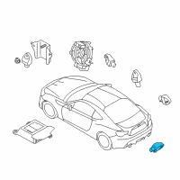 OEM 2014 Scion FR-S Rear Sensor Diagram - SU003-03423