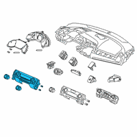 OEM 2017 Honda Civic Sw Assy, A*NH900L* Diagram - 79600-TGG-A11ZA