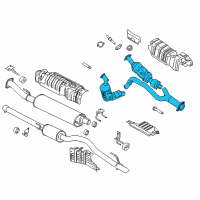 OEM 2019 Ford Transit-350 HD Catalytic Converter Diagram - CK4Z-5F250-P