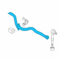 OEM 2017 Toyota RAV4 Stabilizer Bar Diagram - 48812-0R030