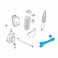 OEM Ford Radius Arm Diagram - HC3Z-3A360-D