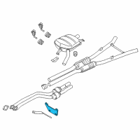 OEM 2012 BMW 740Li Bracket Diagram - 18-20-7-585-328