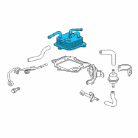 OEM 2014 Honda Crosstour Warmer (ATf) Diagram - 25560-R5L-003